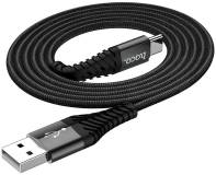Кабель HOCO USB 2.0 AM to USB-C 1.0m X38 Cool black 6931474710567