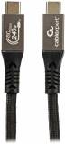 Кабель CABLEXPERT USB-C to USB-C 1.0m USB4 240W 16K60Hz braided CCBP-USB4.2-CMCM240-1M