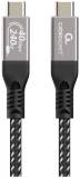 Кабель CABLEXPERT USB-C to USB-C 0.5m USB4 240W 8K60Hz 40Gbps CCBP-USB4-CMCM240-0.5M