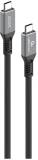 Кабель CABLEXPERT USB-C to USB-C 0.3m USB4 240W 8K60Hz 40Gbps CCBP-USB4-CMCM240-0.3M