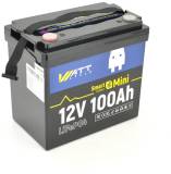 Аккумулятор Wattcycle 12,8V 100Ah, 1,28kWh, Bluetooth WT12V100AH100MINIBT