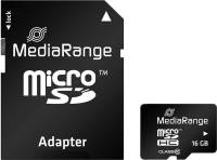 Флеш-карта MediaRange 16GB microSD class 10 MR958