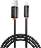 Кабель XO USB 2.0 AM to Lightning 1.0m 3A black XO-CB-300UL-BK