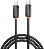 Кабель XO USB-C to USB-C 1.0m 27W black XO-CB-300CC-BK