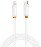 Кабель XO USB-C to Lightning 1.0m 27W white XO-CB-300CL-WH