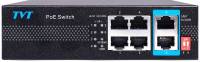 Коммутатор Tvt Digital TD-B2204S1-PEU
