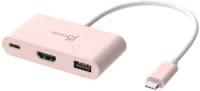 Разветвитель J5Create USB-C 3-in-1 1xHDMI + 1xUSB 3.2 + 1xUSB-C PD100W p JCA379ER-N