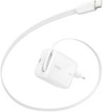 Зарядка Belkin 2xUSB-C 67W GaN PD3.2 PPS + built-in cable USB-C 1 WCH022KQWH