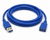 Кабель XoKo USB 3.0 AM/AF 1.5m blue XK-AMAF-USB30-15-BL