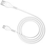 Кабель HOCO USB 2.0 AM to USB-C 1.0m 3A X37 white 6931474710512
