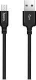 Кабель HOCO USB 2.0 AM to Micro 5P 2.0m 2A nylon X14 black 6957531062905