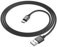 Кабель BOROFONE USB 2.0 AM to USB-C 1.0m BX87 Sharp black 6974443389043