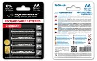 Аккумулятор Esperanza EZA106 (AA x 4)