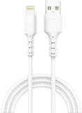 Кабель Grand-X USB 2.0 AM to Lightning 1.0m 2.4A white PL-05W