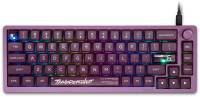 Клавиатура Thunderobot VIC68 Gateron Magnetic Jade Switch Purple USB UA 6932066317201