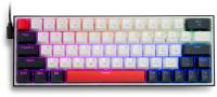 Клавиатура Thunderobot K63 RGB Red Switch USB UA White 6932066313449