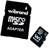 Флеш-карта Wibrand 128GB microSD class 10 WICDHU1/128GB-A