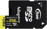Флеш-карта Team 256GB microSDXC class 10 UHS-I U3 V30 A1 Pro+ TPPMSDX256GIA2V3003