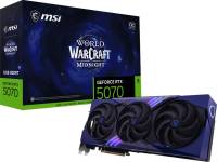 Видеокарта MSI GeForce RTX 5070 12GB World of Warcraft MIDNIGHT VOID EDITION OC RTX 5070 12G World of Warcraft MIDNIGHT VOID EDITION OC