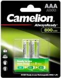 Аккумулятор CAMELION AА 800mAh Ni-MH Always Ready HR6 BP2 NH-АA800АRBP2