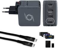 Зарядка Avermedia GC313 CORE GO 100W 2хUSB-С 1хUSB-A 1xHDMI black 40AAGC313AWN