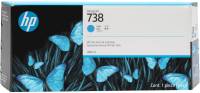 Картридж HP DJ No.738XL 300-ml Cyan 676M6A
