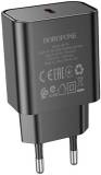 Зарядка BOROFONE BA71A Power USB-C PD20W Black 6974443387957