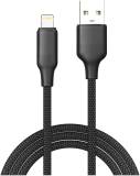 Кабель ColorWay USB 2.0 AM to Lightning 2.0m 3A TPE embossed black CW-CBUL102-BK