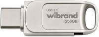 Флешка Wibrand 256GB Bee Silver USB 3.2/Type-C WI3.2TC/BE256TC039S