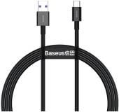 Кабель Baseus USB 2.0 AM to USB-C 1.0m 3A Black CATYS-01