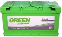 Аккумулятор Green Power Standart 75Ah Ев (-/+) (680EN) 22362