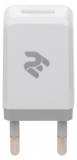 Зарядка 2E USB Wall Charger USB:DC5V/2.1A, white 2E-WC1USB2.1A-W
