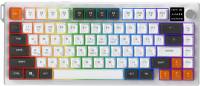 Клавиатура Ajazz AF82 Wireless/Bluetooth/USB UA Gray/White/Orange AF82-GWO