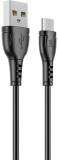 Кабель Wibrand USB 2.0 AM to Micro 5P 1.0m PVC black WI.DC/BO1B-UM