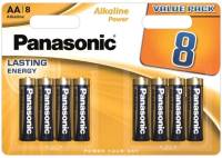 Батарейка Panasonic AA Alkaline Power лужна 8pcs Blister LR6T/8B