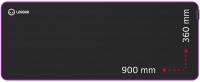 Коврик Lorgar Main 319 Black/Purple LRG-GMP319