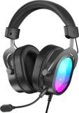 Наушники Fifine H16 7.1 RGB Black