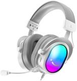 Наушники Fifine H16 7.1 RGB White H16W