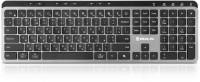 Клавиатура REAL-EL RK-737W Wireless/Bluetooth Black/Grey EL123100060