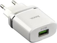 Зарядка HOCO C12Q Smart QC3.0 charger White 6931474716262