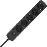 Фильтр ColorWay CW-PSEA1653BK 5 розеток, 3m Black