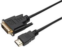 Кабель Dynamode HDMI M to DVI M 1.8m 24+1pin DM-CL-HDMI-DVI-1.8M