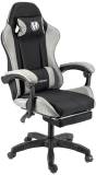 Кресло Hölmer GCH-04 Fabric Size L Black/Grey Nylon+Footrest