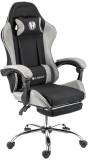 Кресло Hölmer GCH-06 Fabric Size L Black/Grey Metall+Footrest