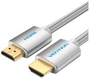 Кабель Vention HDMI M to HDMI M 5.0m V2.1 4K60Hz braided aluminum AABIJ
