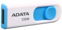 Подробнее о A-Data C008 32Gb White+Blue USB 2.0 AC008-32G-RWE