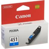 Подробнее о Canon Чернильница Canon CLI-451C (Cyan) PIXMA MG5440/ MG6340 6524B001