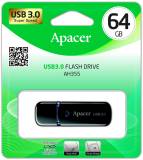 Подробнее о Apacer AH355 64GB black USB 3.0 AP64GAH355B-1