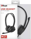 Подробнее о Trust MAURO USB HEADSET 17591