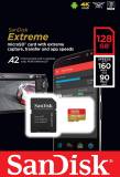 Подробнее о SanDisk Extreme A2 microSDXC 128GB C10 V30 U3 + adapter SDSQXA1-128G-GN6MA